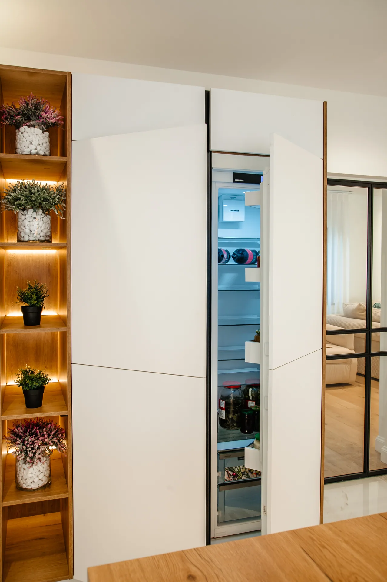 Plus — arctic white, blat oak ventura — poza 13