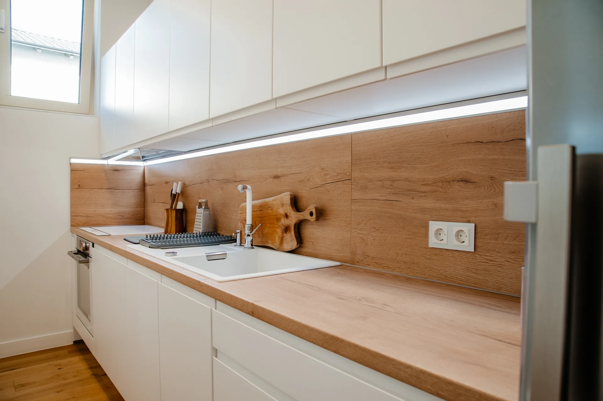 Sigma Lack — white, blat oak ventura — poza 9