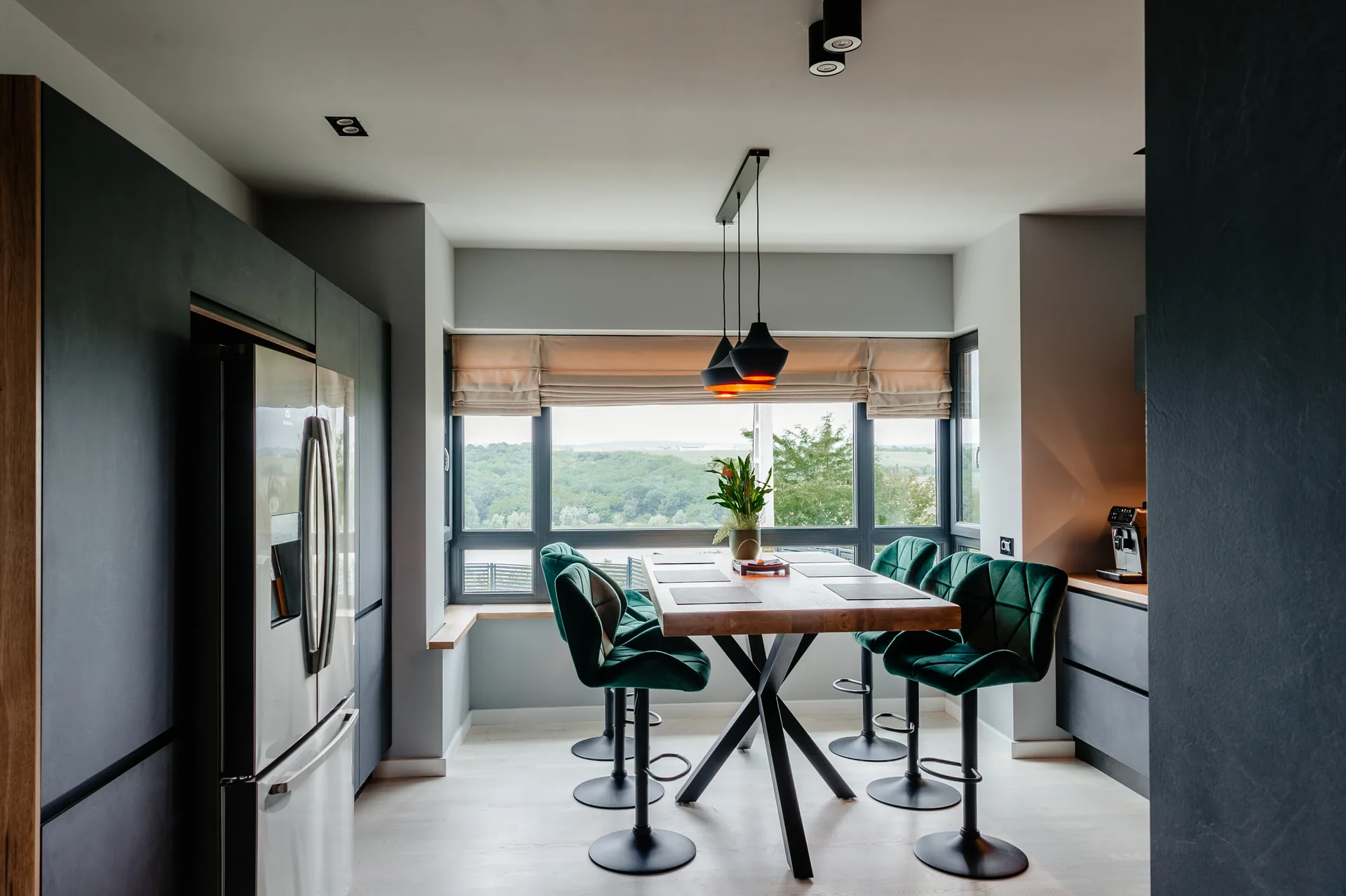 Stone — basalt, blat oak ventura — poza 2