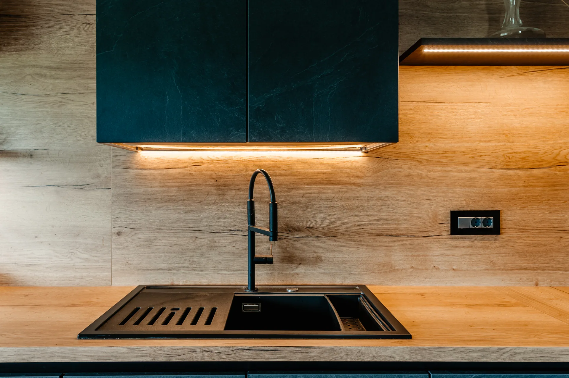 Stone — basalt, blat oak ventura — poza 6